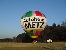 Heiluftballonfahren mit METZ 